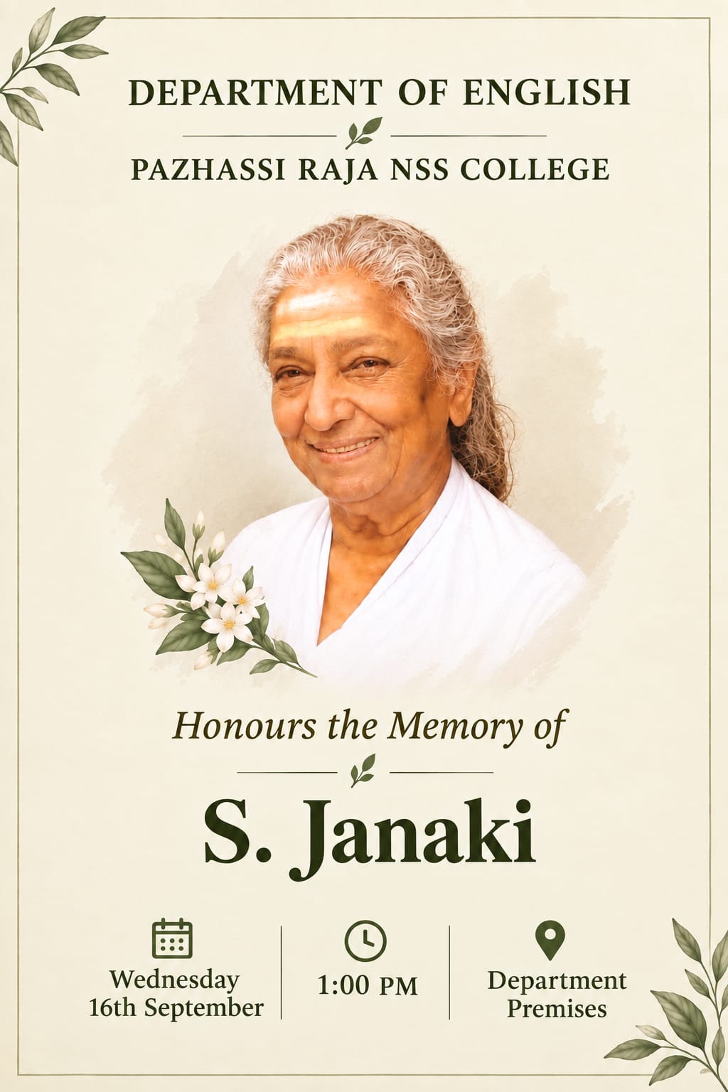Remembering S Janaki