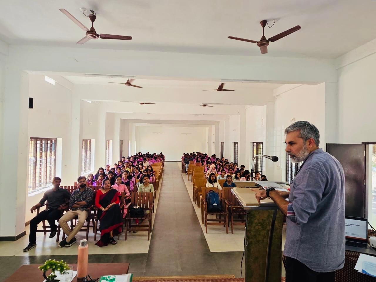 Talk by Dr Vipin